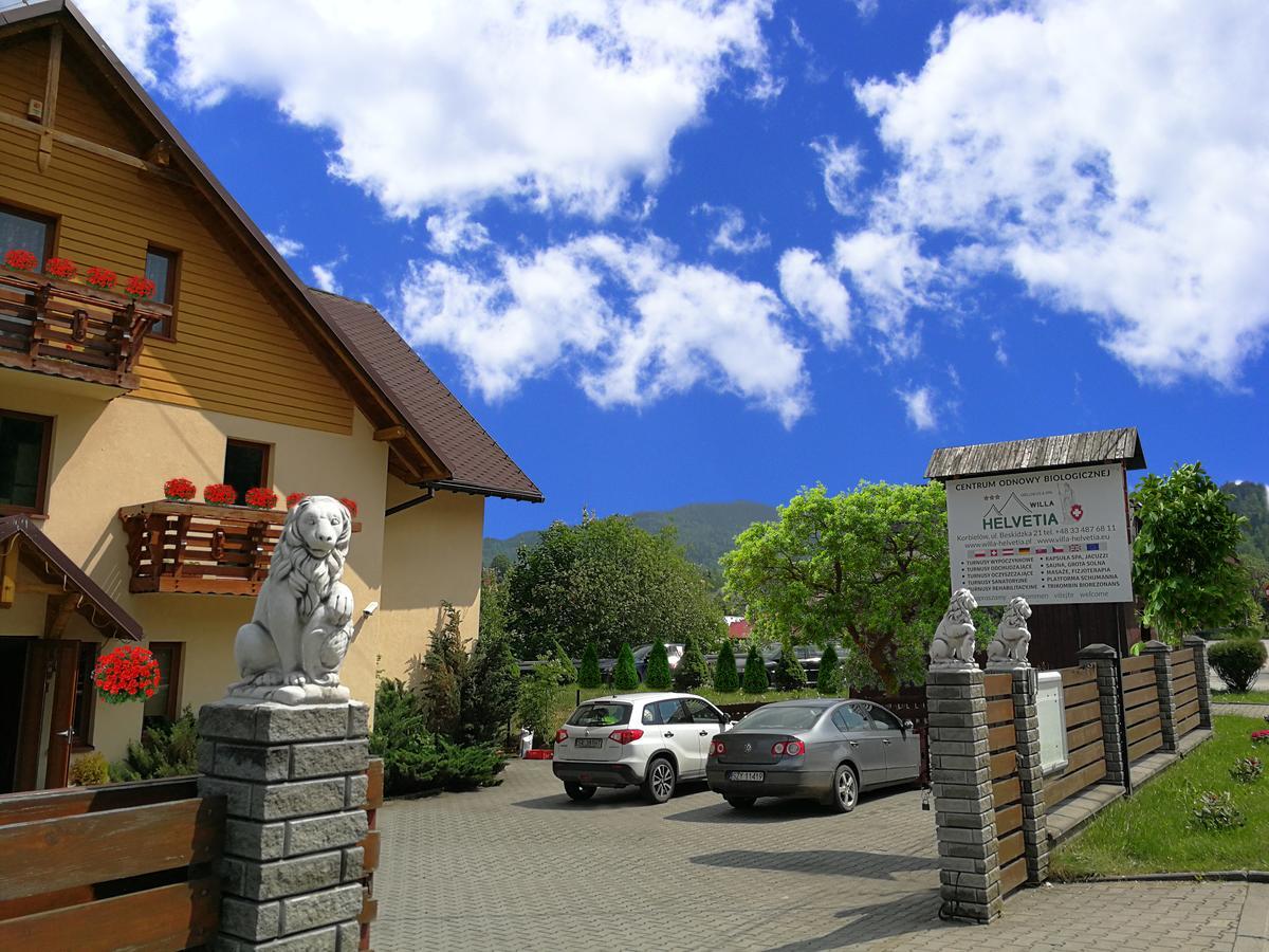 Willa Helvetia Wellness&SPA Korbielów Exteriör bild